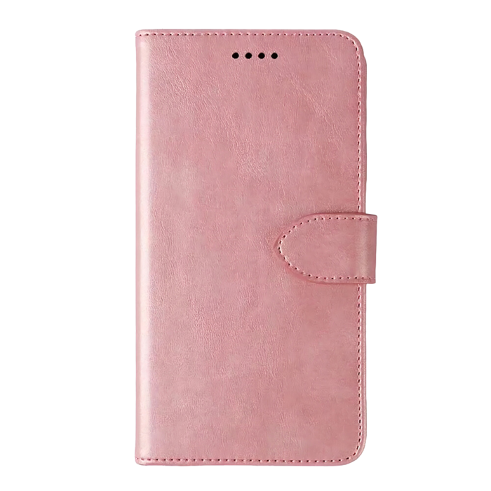 JVS Products iPhone 16 Pro hoesje - Bookcase - Pasjeshouder - Portemonnee - Kunstleer - Roze