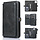 iPhone 16 hoesje - Bookcase - Afneembaar 2 in 1 - Backcover - Pasjeshouder - Portemonnee - Kunstleer - Zwart