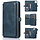 iPhone 16 Pro Max hoesje - Bookcase - Afneembaar 2 in 1 - Backcover - Pasjeshouder - Portemonnee - Kunstleer - Blauw