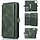 iPhone 16 Plus hoesje - Bookcase - Afneembaar 2 in 1 - Backcover - Pasjeshouder - Portemonnee - Kunstleer - Groen