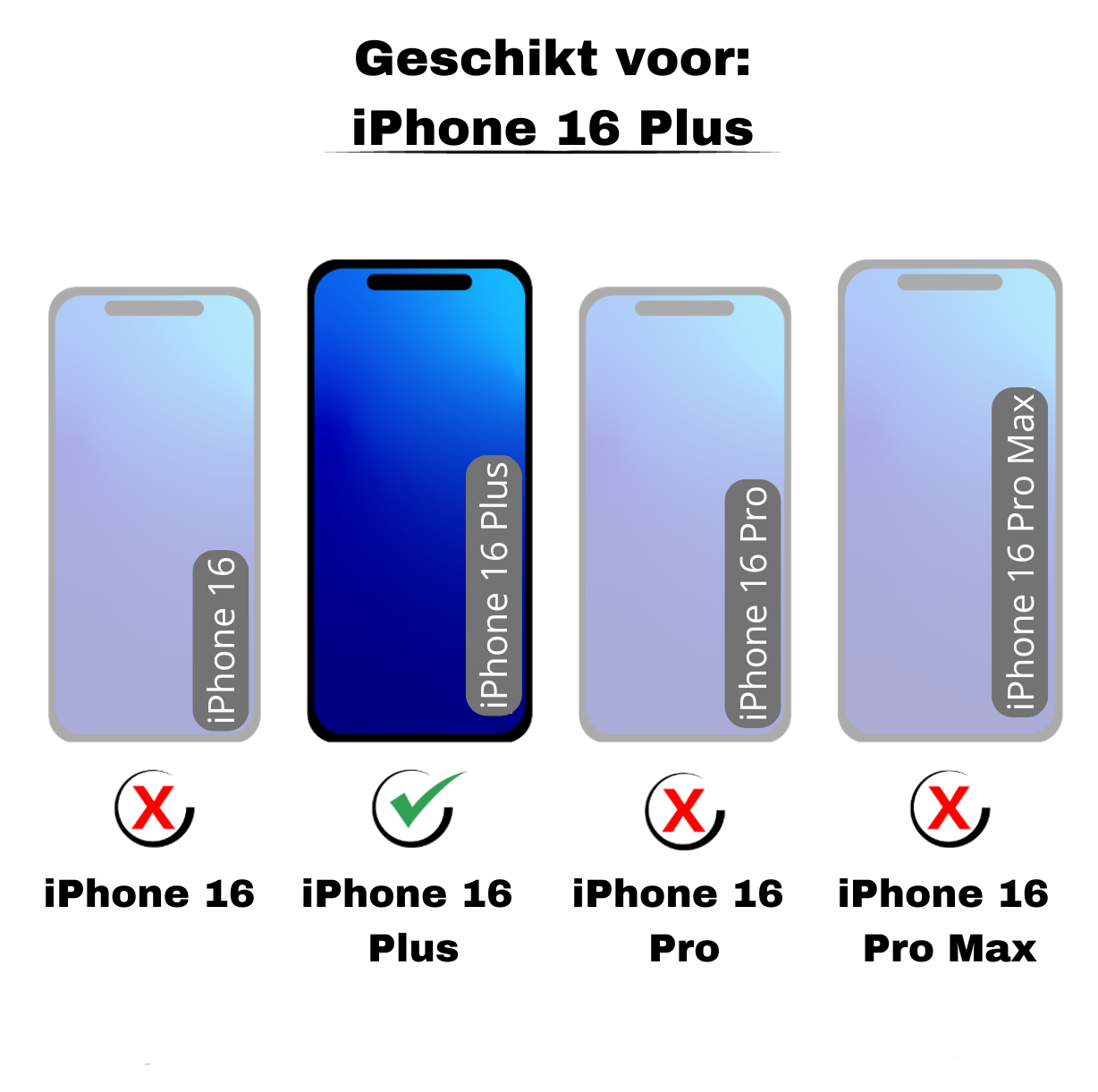 JVS Products iPhone 16 Plus hoesje - Bookcase - Koord - Pasjeshouder - Portemonnee - Rits - Kunstleer - Bruin