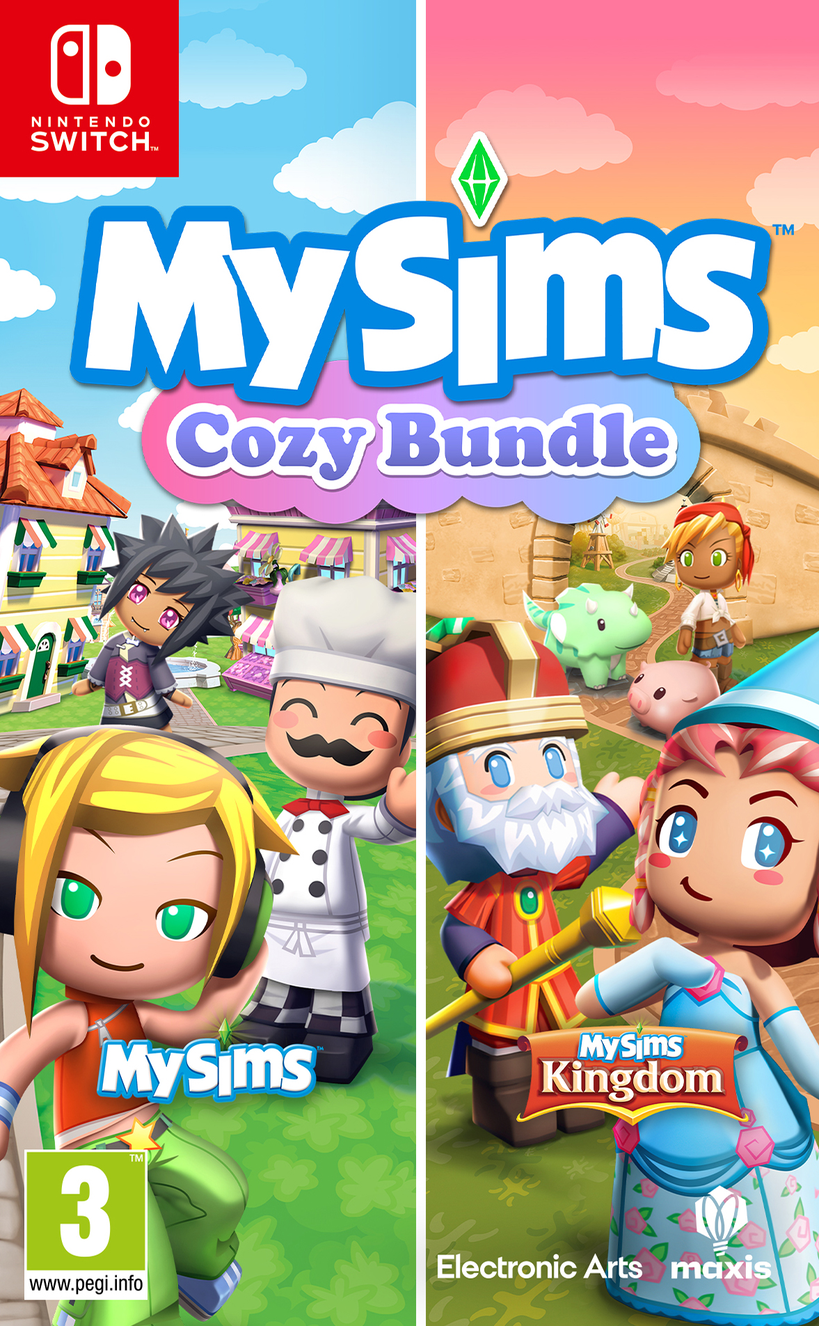 Nintendo Switch My Sims: Cozy Bundle