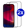 Double Pack - Screenprotector geschikt voor iPhone 16 Plus - Premium - Volledig bedekt - Edge to edge - Tempered Glass - Beschermglas - Glas - 2x Screenprotector - Transparant