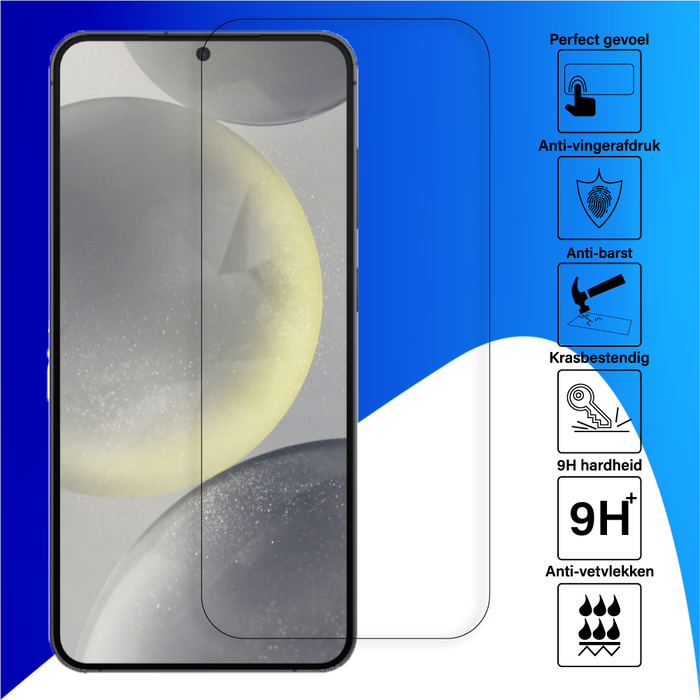 JVS Products Triple Pack - Screenprotector geschikt voor Samsung Galaxy A25 - Tempered Glass - Beschermglas - Glas - 3x Screenprotector - Transparant