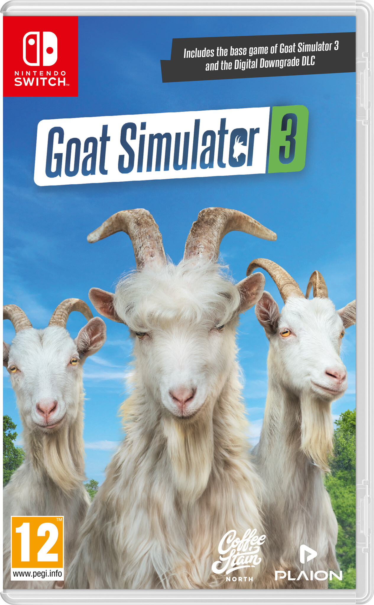 Nintendo Switch Goat Simulator 3 afbeelding