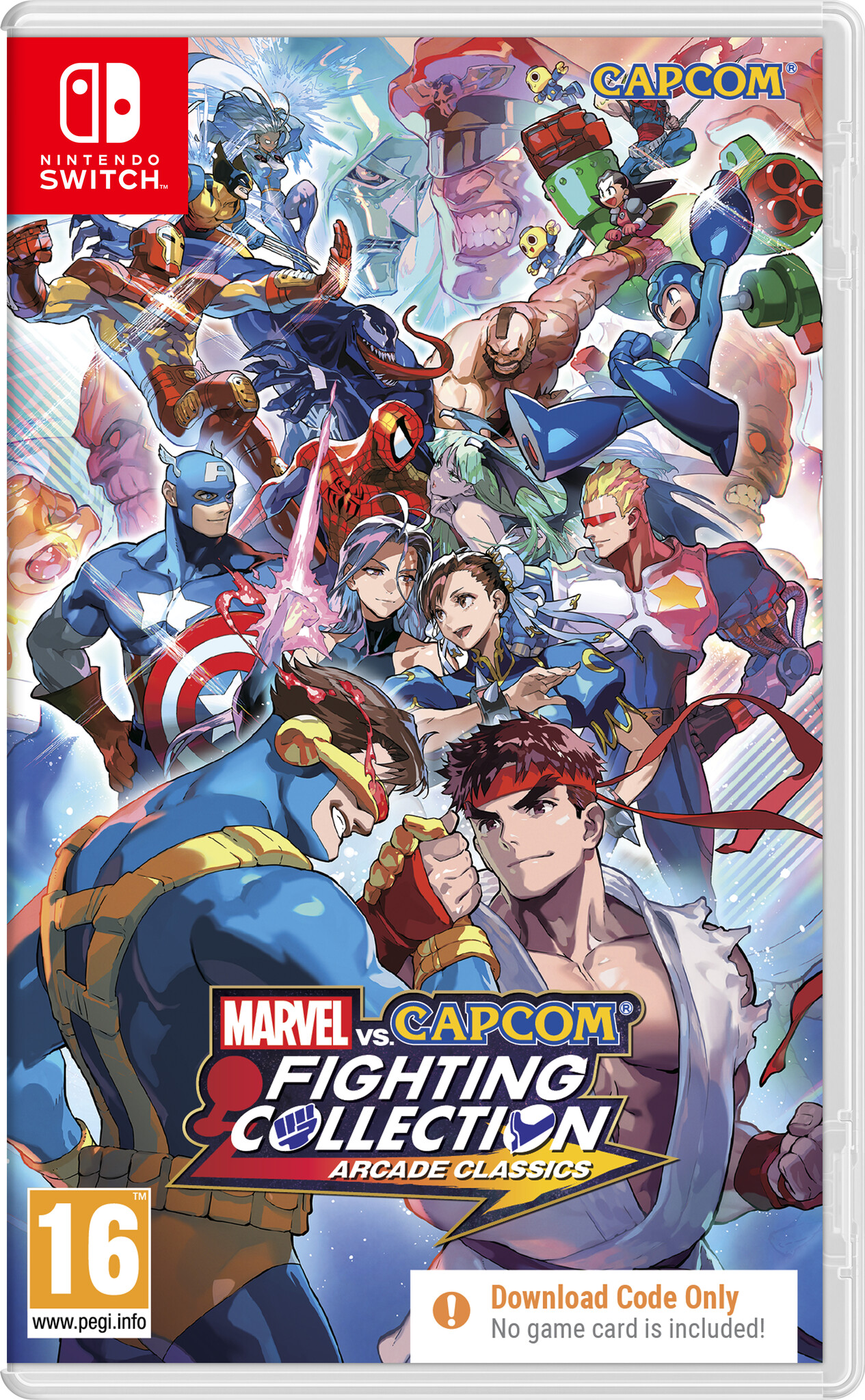 Nintendo Switch Marvel vs Capcom: Fighting Collection Arcade Classics (Code in Box) afbeelding