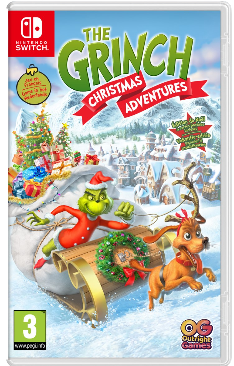 Nintendo Switch The Grinch: Christmas Adventures - Vakantie Editie