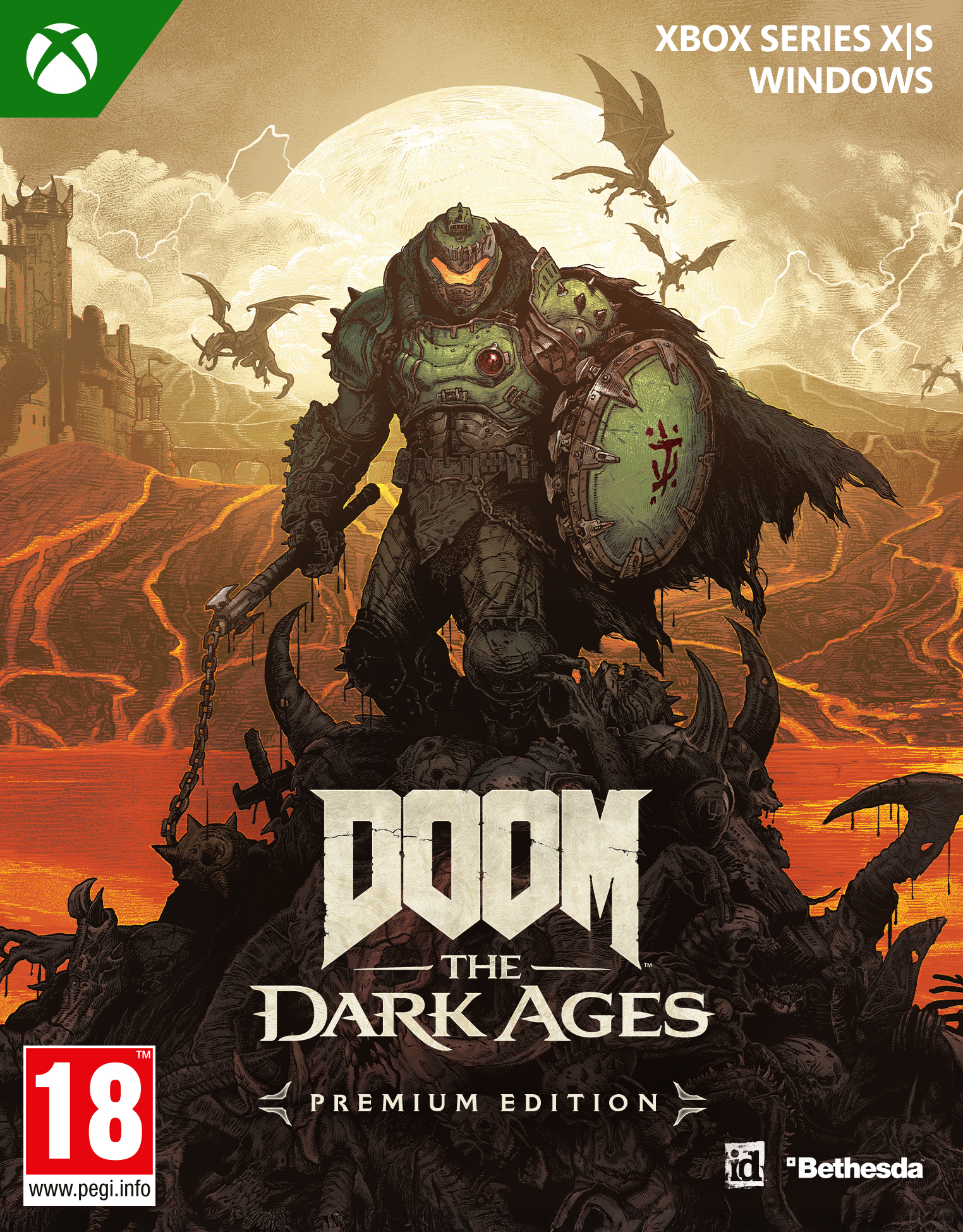 Xbox Series X DOOM: The Dark Ages - Premium Edition afbeelding