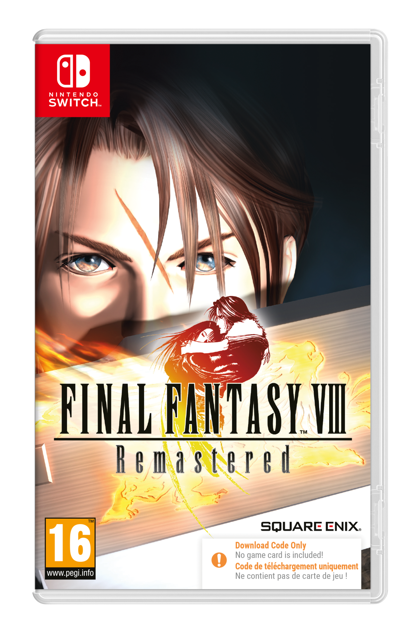 Nintendo Switch Final Fantasy VIII Remastered (Code in Box) afbeelding