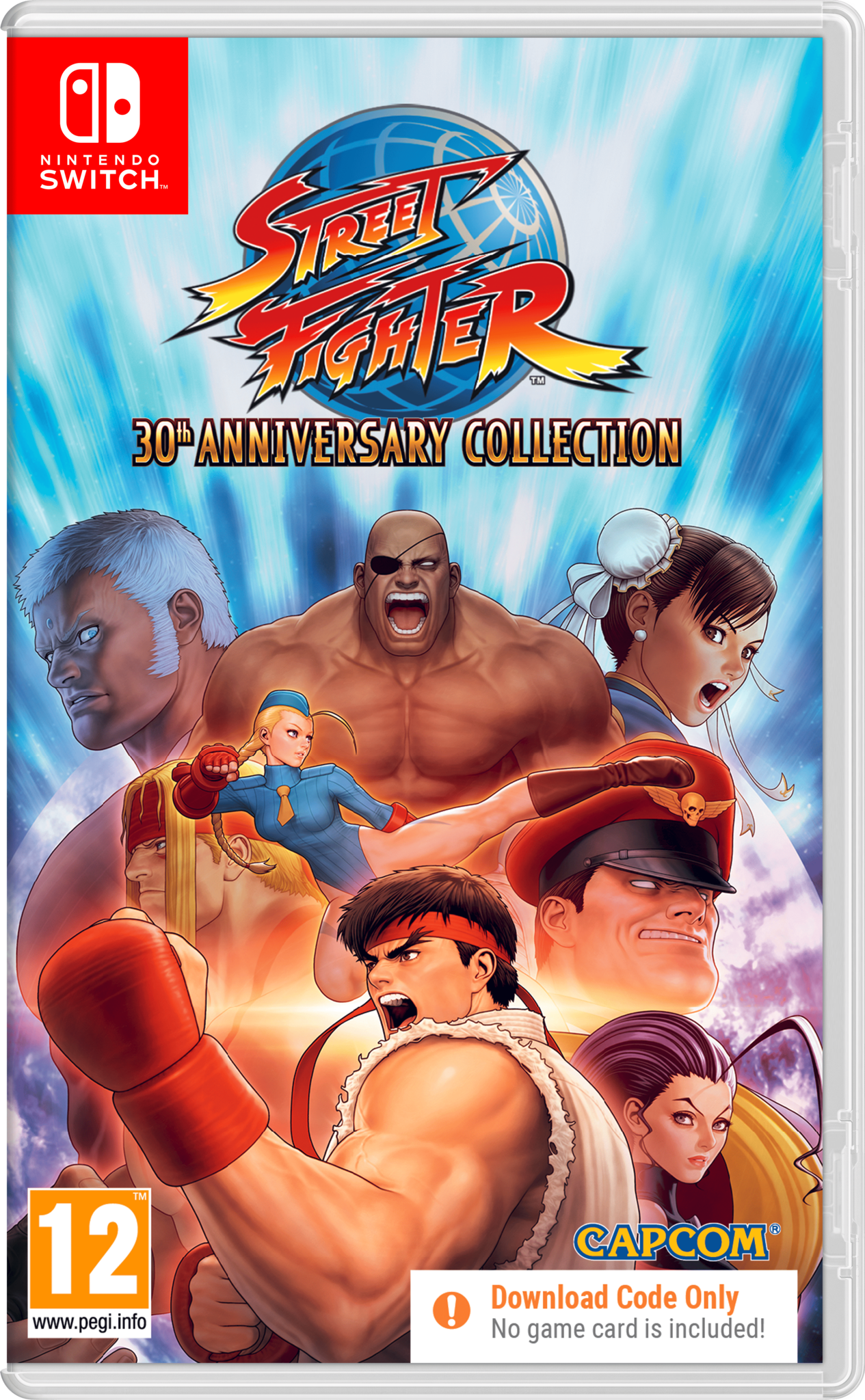 Nintendo Switch Streetfighter - 30th Anniversary Edition (Code in Box) afbeelding