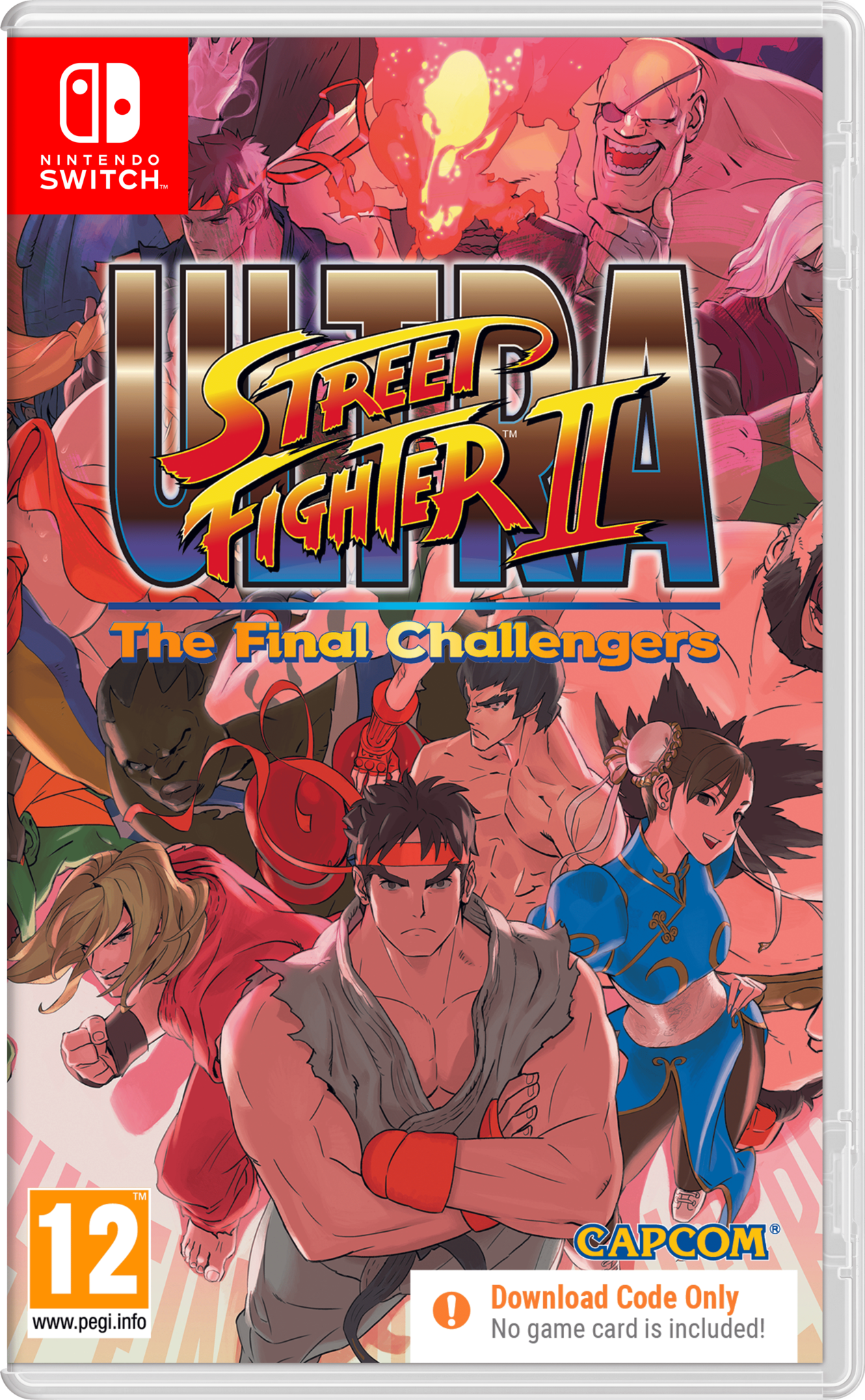 Nintendo Switch Ultra Street Fighter 2: The Final Challengers (Code in Box) afbeelding