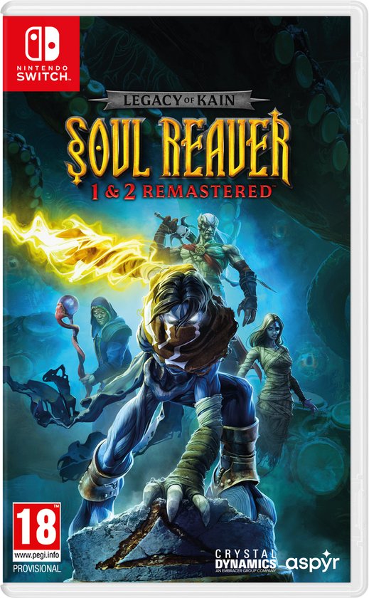 Nintendo Switch Legacy of Kain: Soul Reaver 1 & 2 Remastered afbeelding
