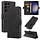 Samsung Galaxy S25 Ultra hoesje - Bookcase - Pasjeshouder - Portemonnee - Kunstleer - Zwart