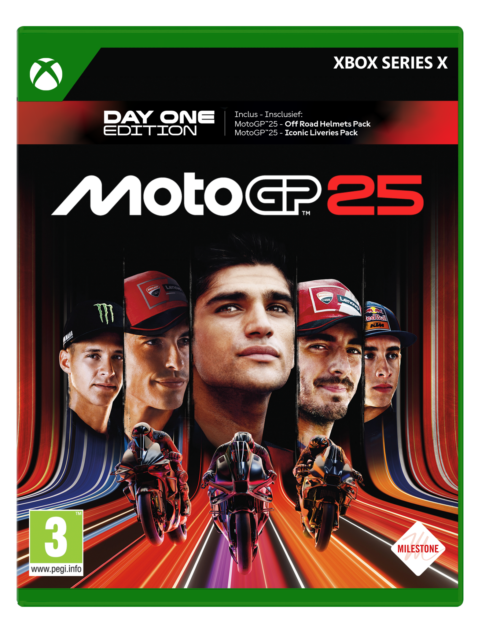 Xbox One/Series X MotoGP 25 - Day One Edition afbeelding