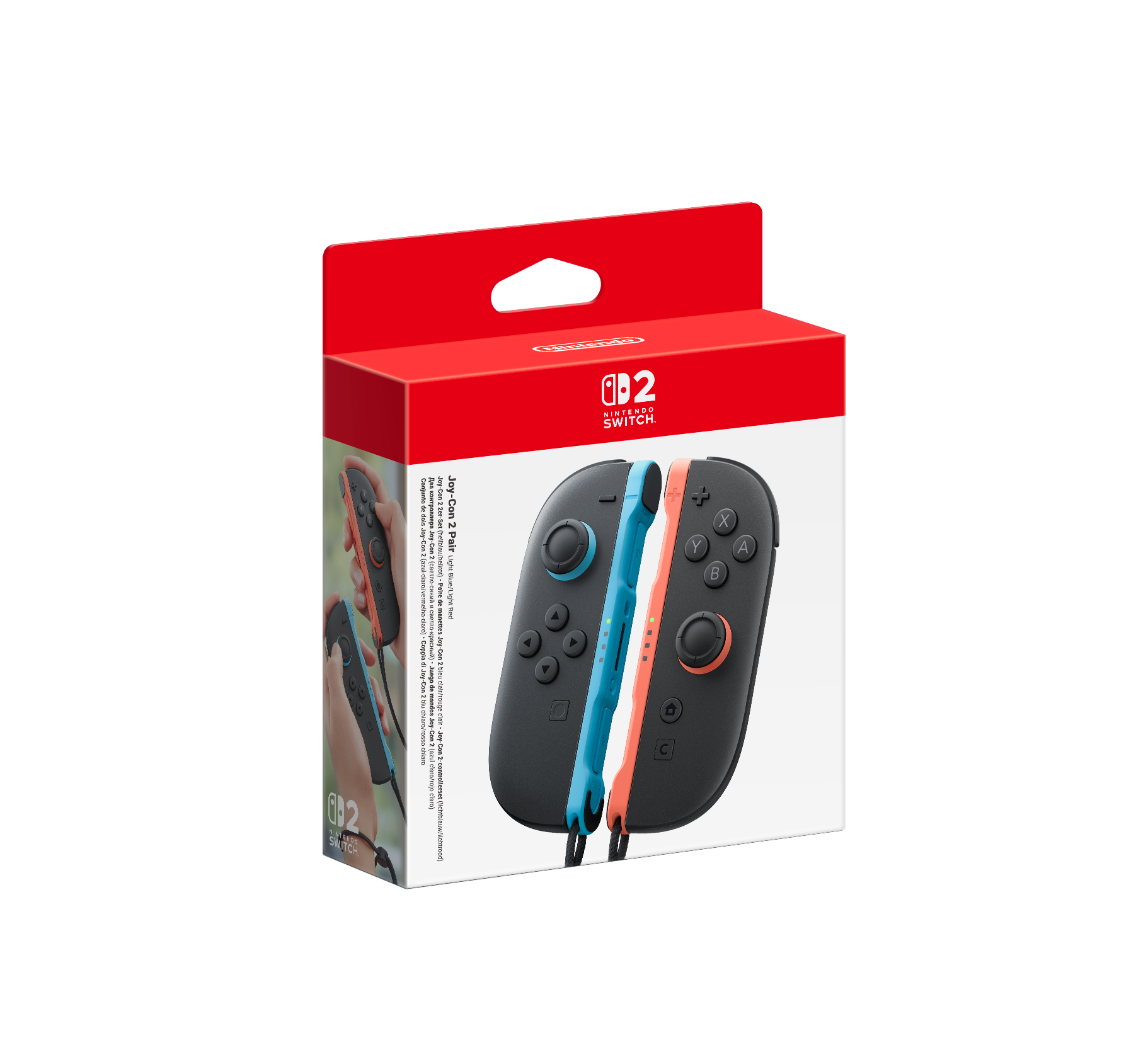 Nintendo Switch 2 Joy-Con Paar (Blauw/Rood) afbeelding