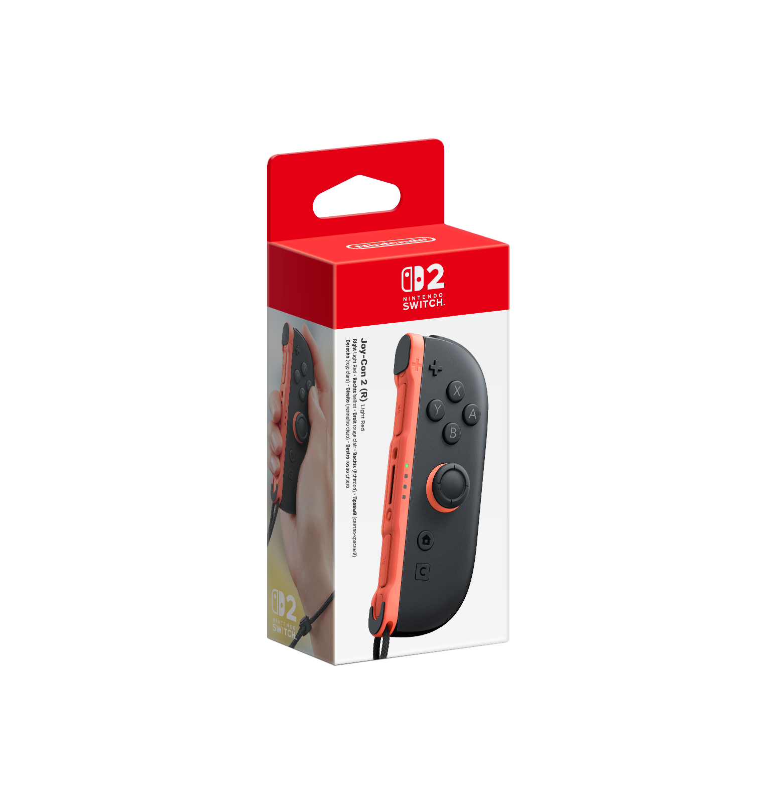 Nintendo Switch 2 Joy-Con Controller Rechts (Rood) afbeelding