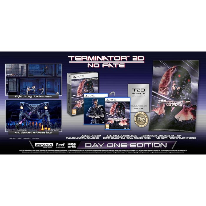 Reef Entertainment PS5 Terminator 2D: No Fate - Day One Edition