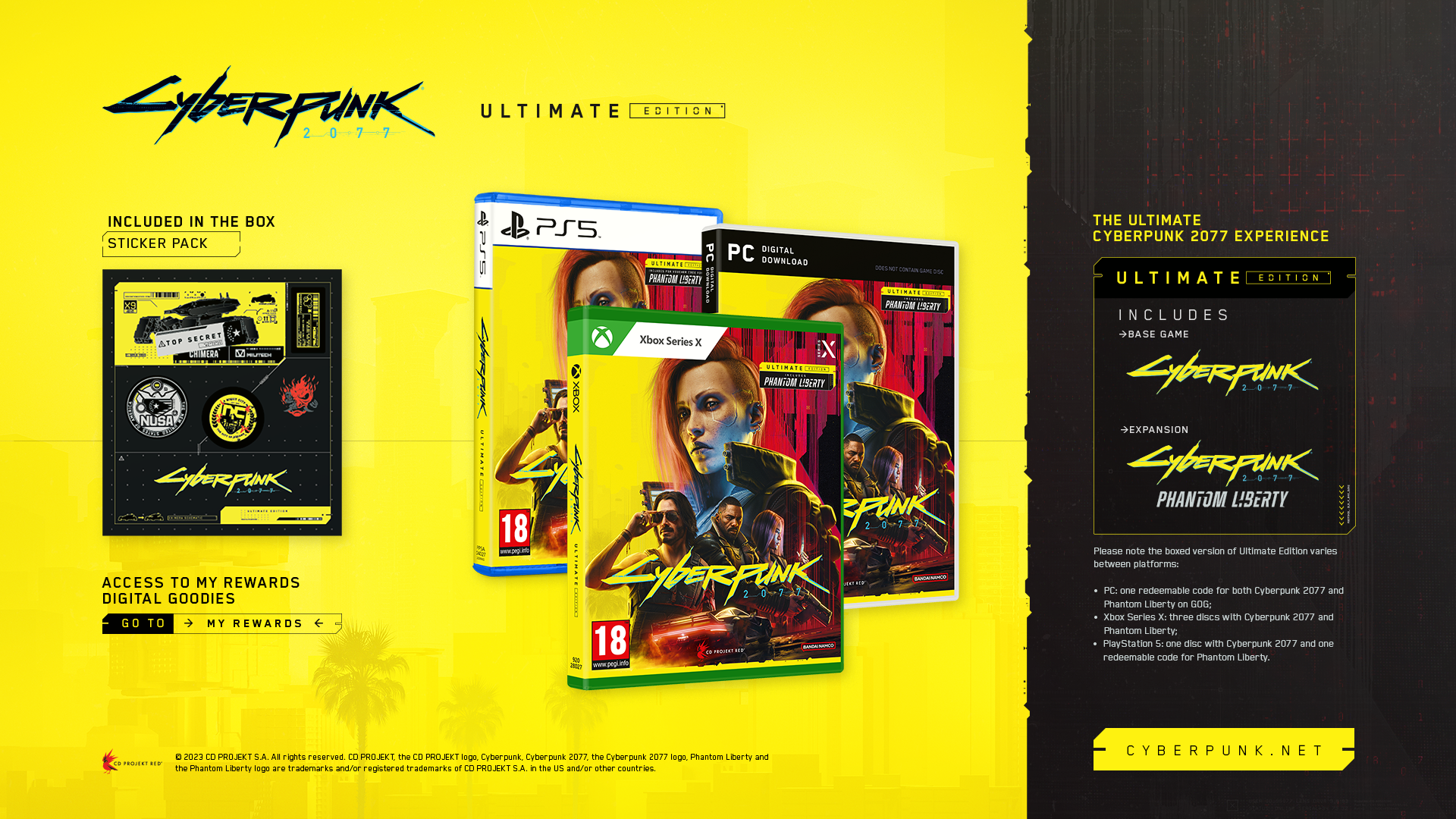 Bandai Namco PS5 Cyberpunk 2077 - Ultimate Edition