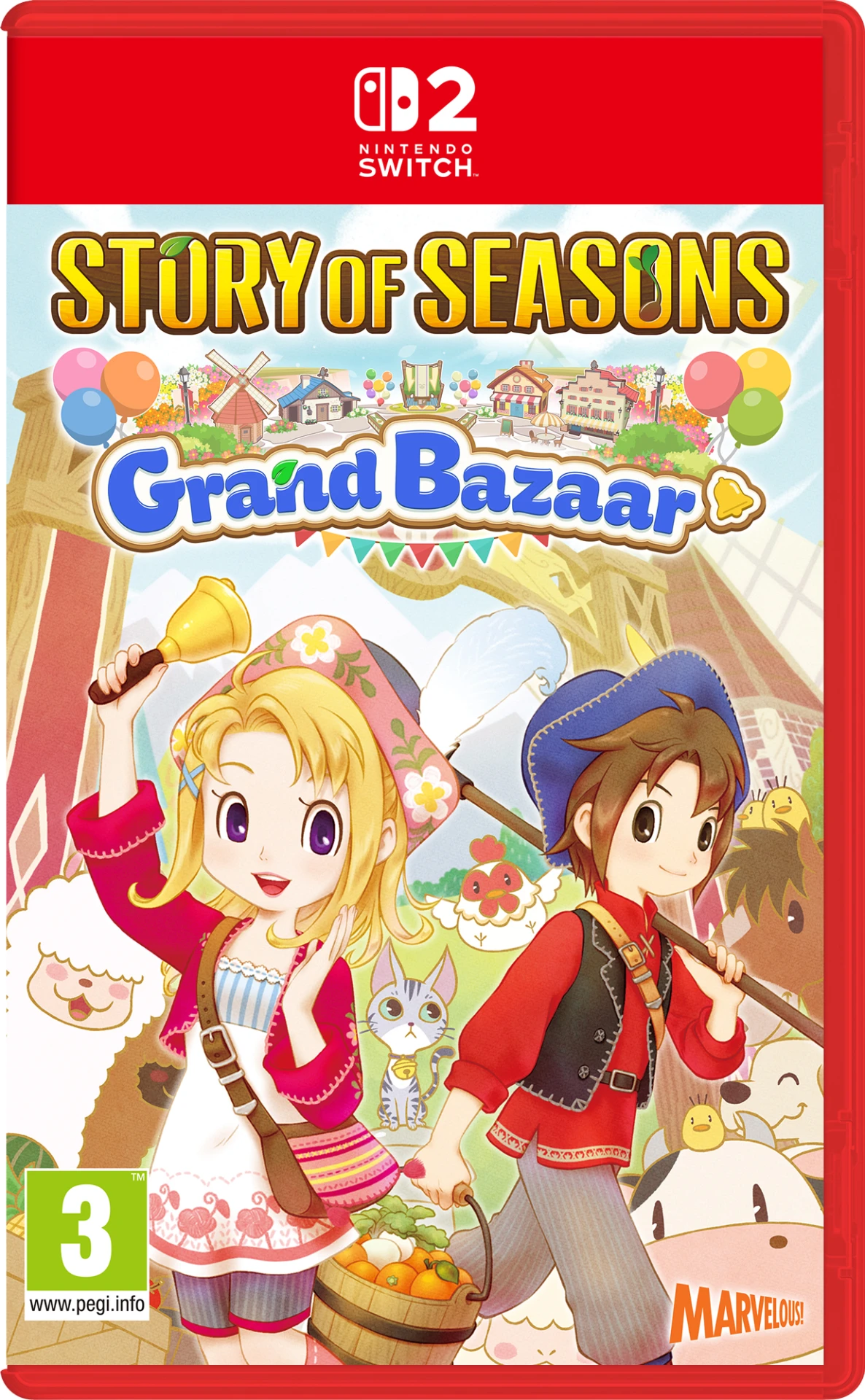 Nintendo Switch 2 Story of Seasons: Grand Bazaar afbeelding