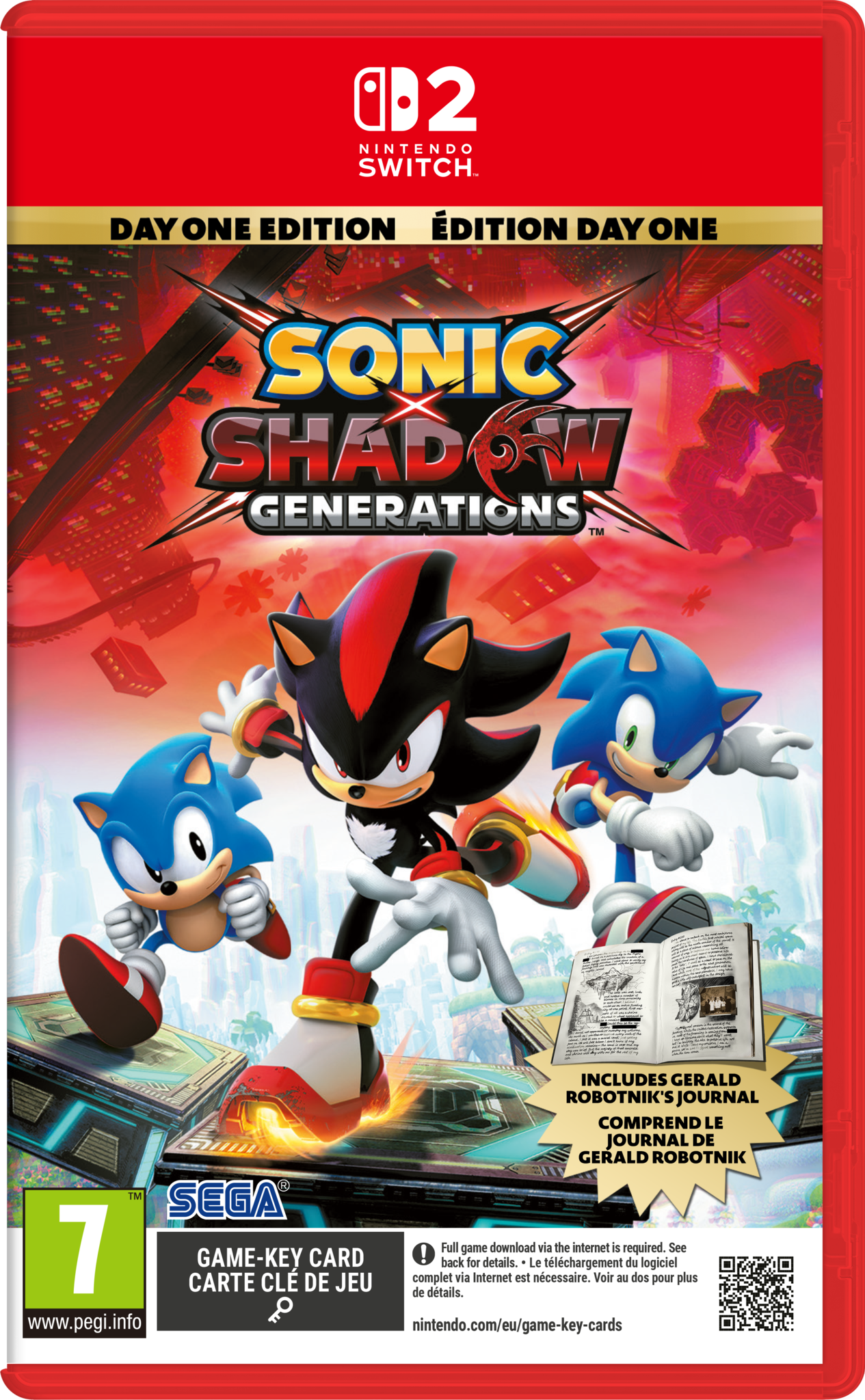 SEGA Nintendo Switch 2 Sonic x Shadow Generations - Day One Edition