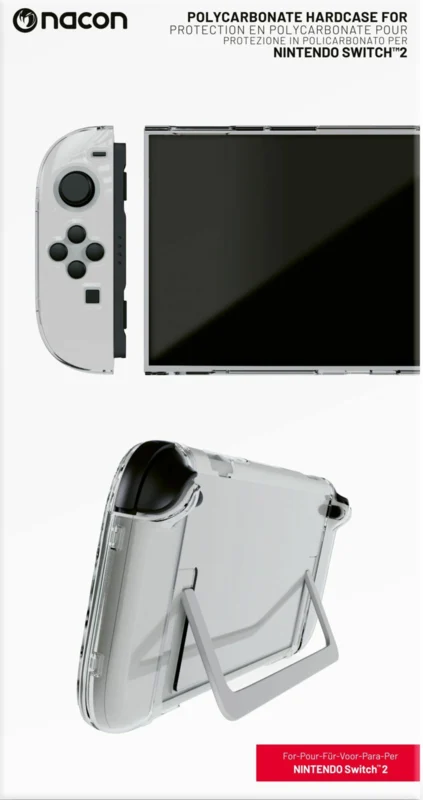 Nacon Nintendo Switch 2 Hardcase Beschermhoes met Standaard afbeelding