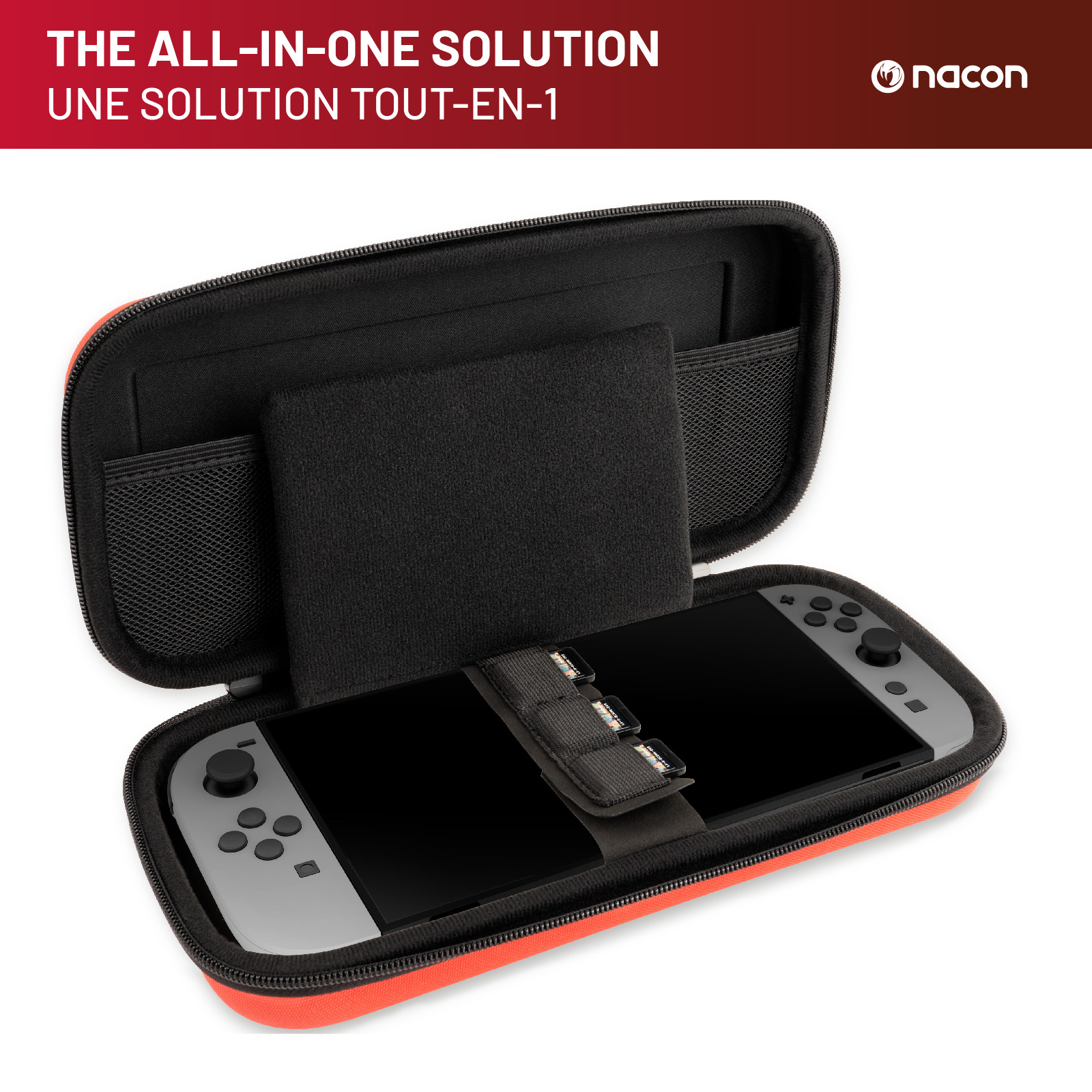 Nacon Nacon Nintendo Switch 2 Beschermhoes (Rood)