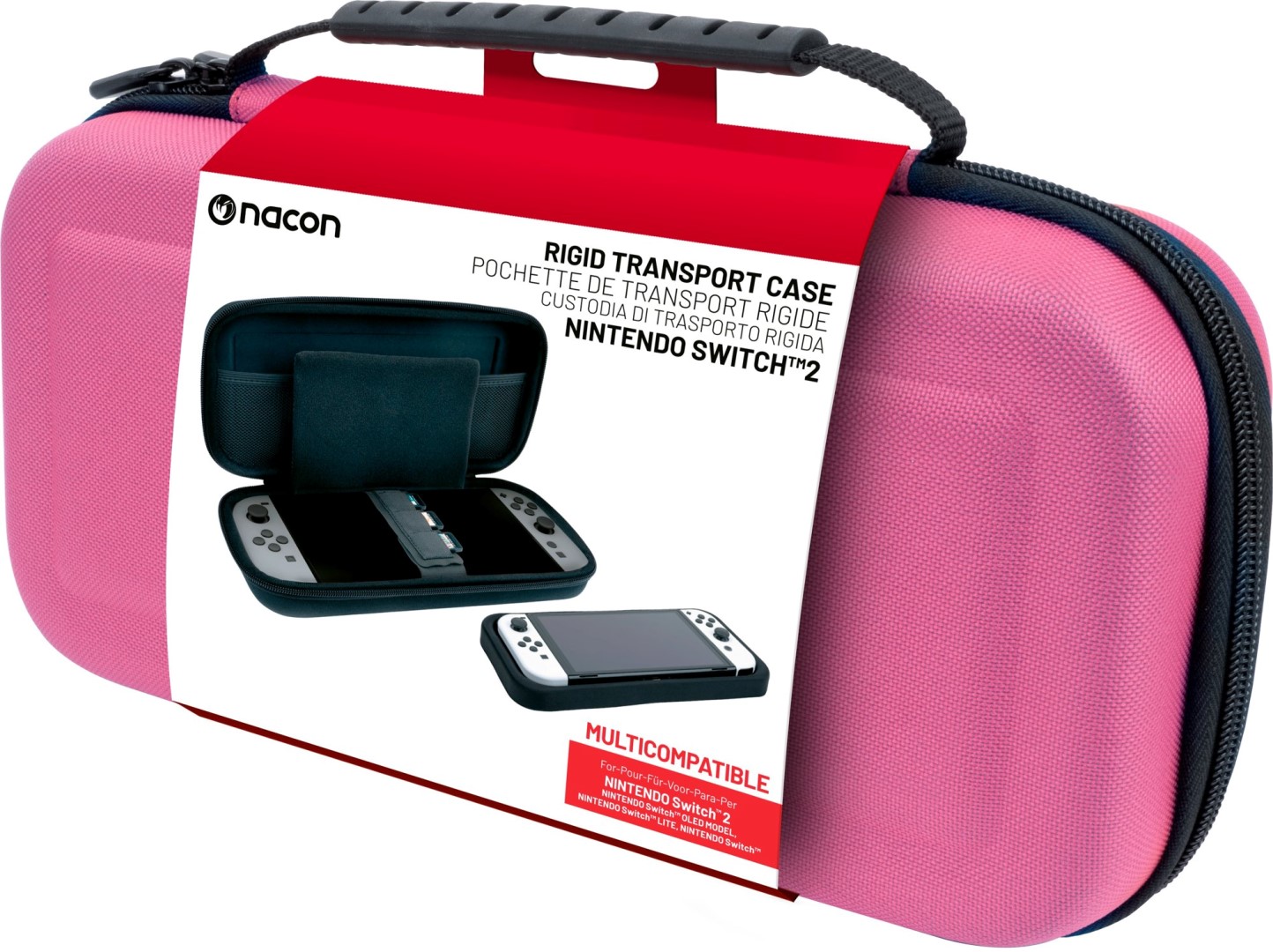 Nacon Nintendo Switch 2 Beschermhoes (Roze) afbeelding