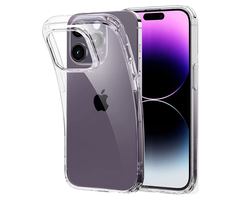 JVS Products iPhone 16e hoesje - Backcover - Anti shock - Extra dun - Transparant