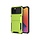 iPhone 16e hoesje - Backcover - Pasjeshouder - Portemonnee - TPU - Groen