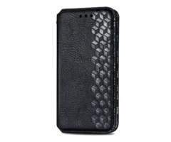 JVS Products Samsung Galaxy A56 hoesje - Bookcase - Pasjeshouder - Portemonnee - Diamantpatroon - Kunstleer - Zwart