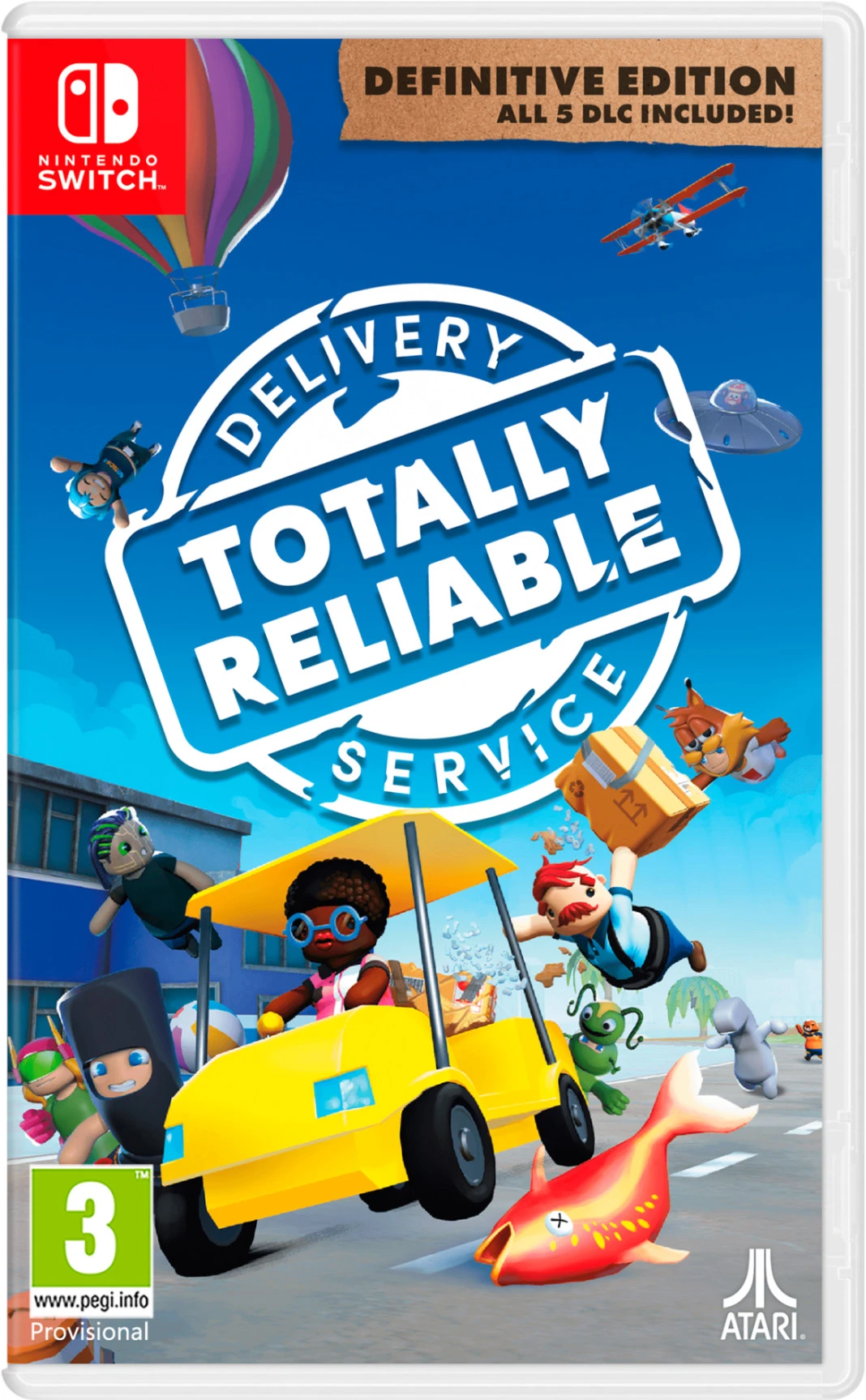 Atari Nintendo Switch Totally Reliable: Delivery Service - Definitive Edition