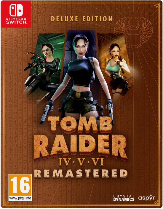 Nintendo Switch Tomb Raider IV-VI Remastered - Deluxe Edition afbeelding