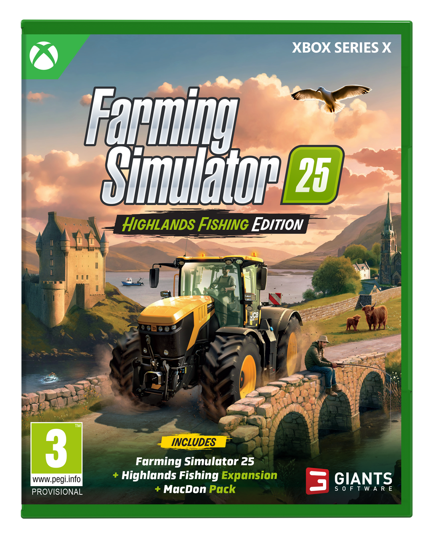 Xbox Series X Farming Simulator 25: Highlands Fishing Edition afbeelding