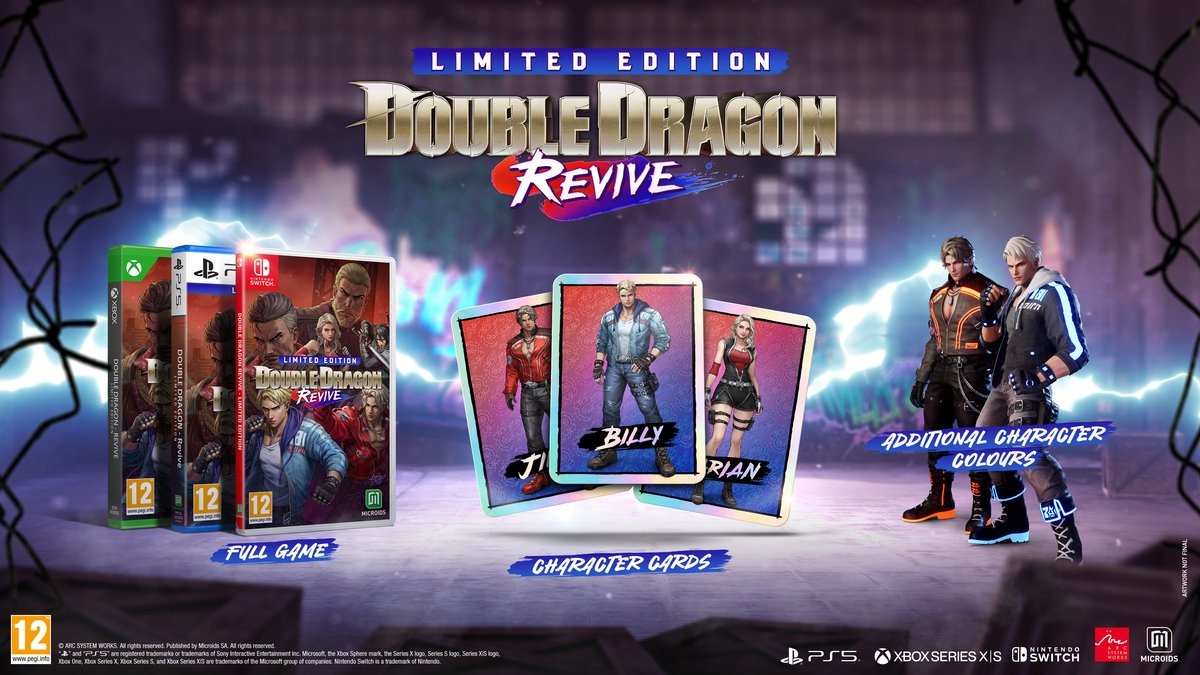 Microïds Nintendo Switch Double Dragon: Revive - Limited Edition
