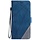 iPhone 17 hoesje - Bookcase - Pasjeshouder - Portemonnee - Patroon - Kunstleer - Blauw