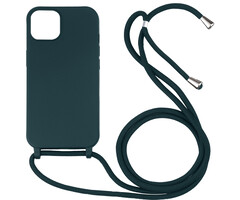 JVS Products iPhone 17 hoesje - Backcover - Koord - Softcase - Flexibel - TPU - Groen