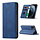 iPhone 17 Air hoesje - Bookcase - Pasjeshouder - Portemonnee - Kunstleer - Blauw