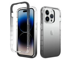 JVS Products iPhone 17 hoesje -  Full body -  2 delig -  Shockproof -  Siliconen -  TPU -  Zwart
