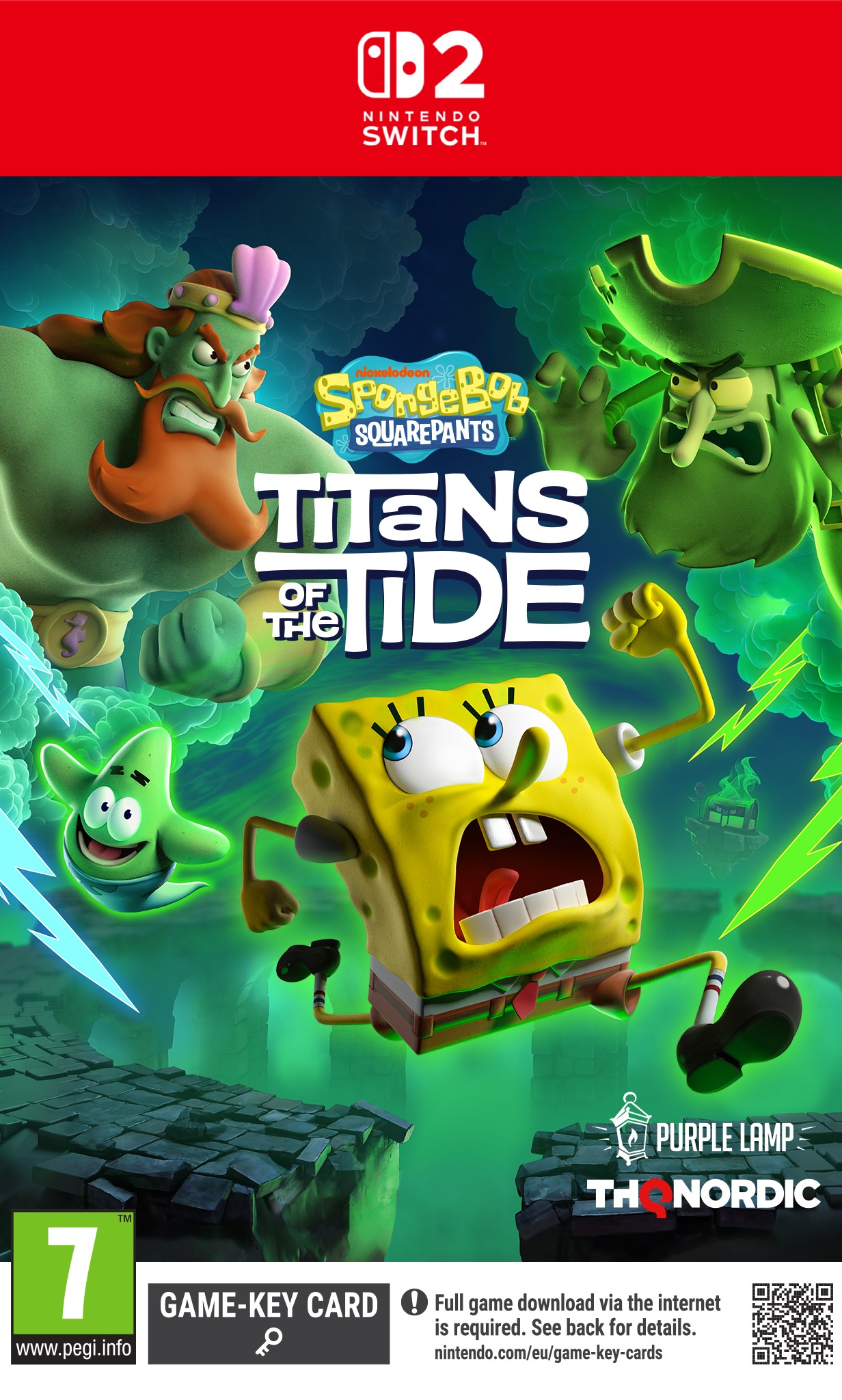 Nintendo Switch 2 Spongebob Squarepants: Titans of the Tide + Pre-Order Bonus afbeelding
