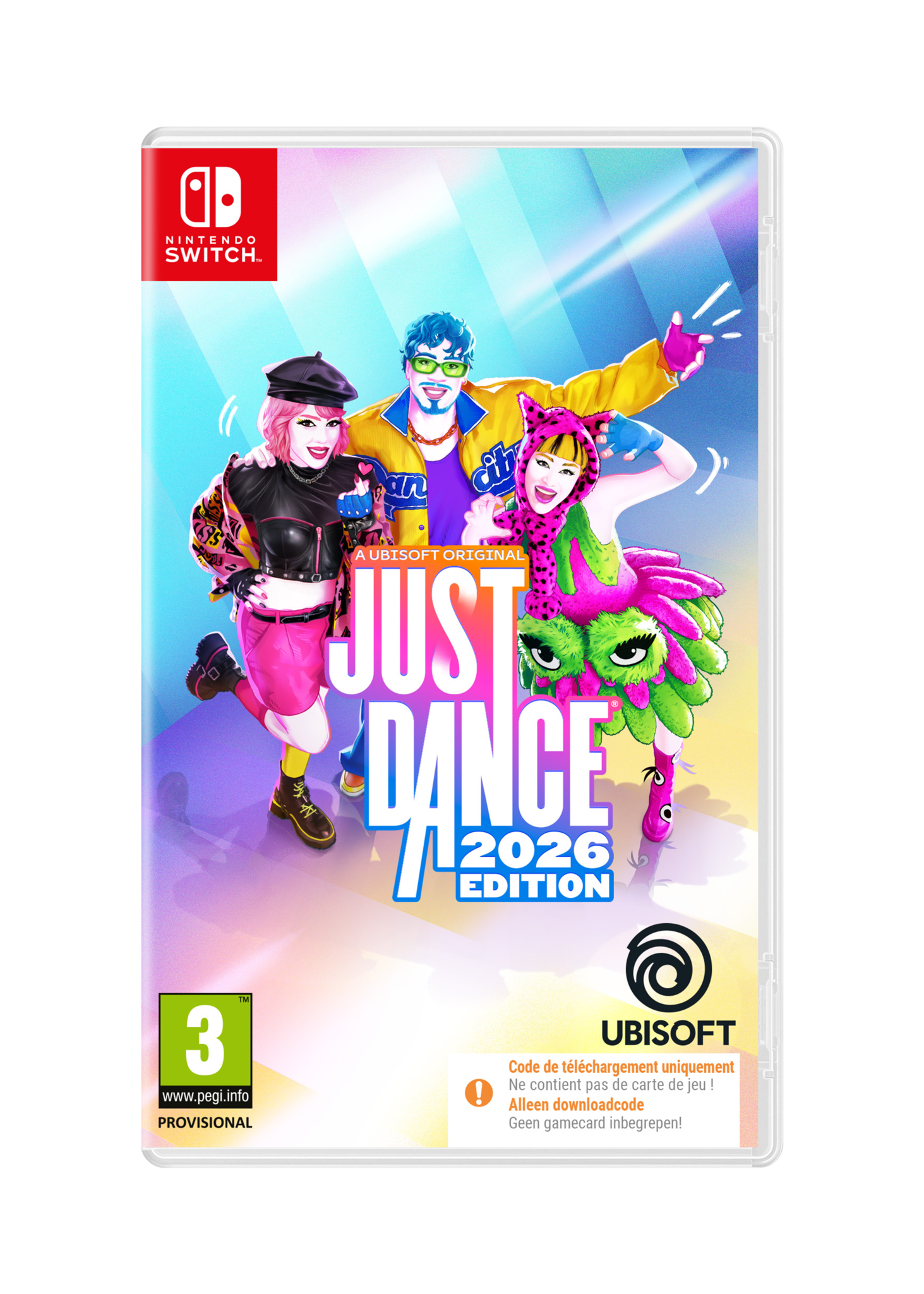 Nintendo Switch Just Dance 2026 Edition (Code in Box) afbeelding