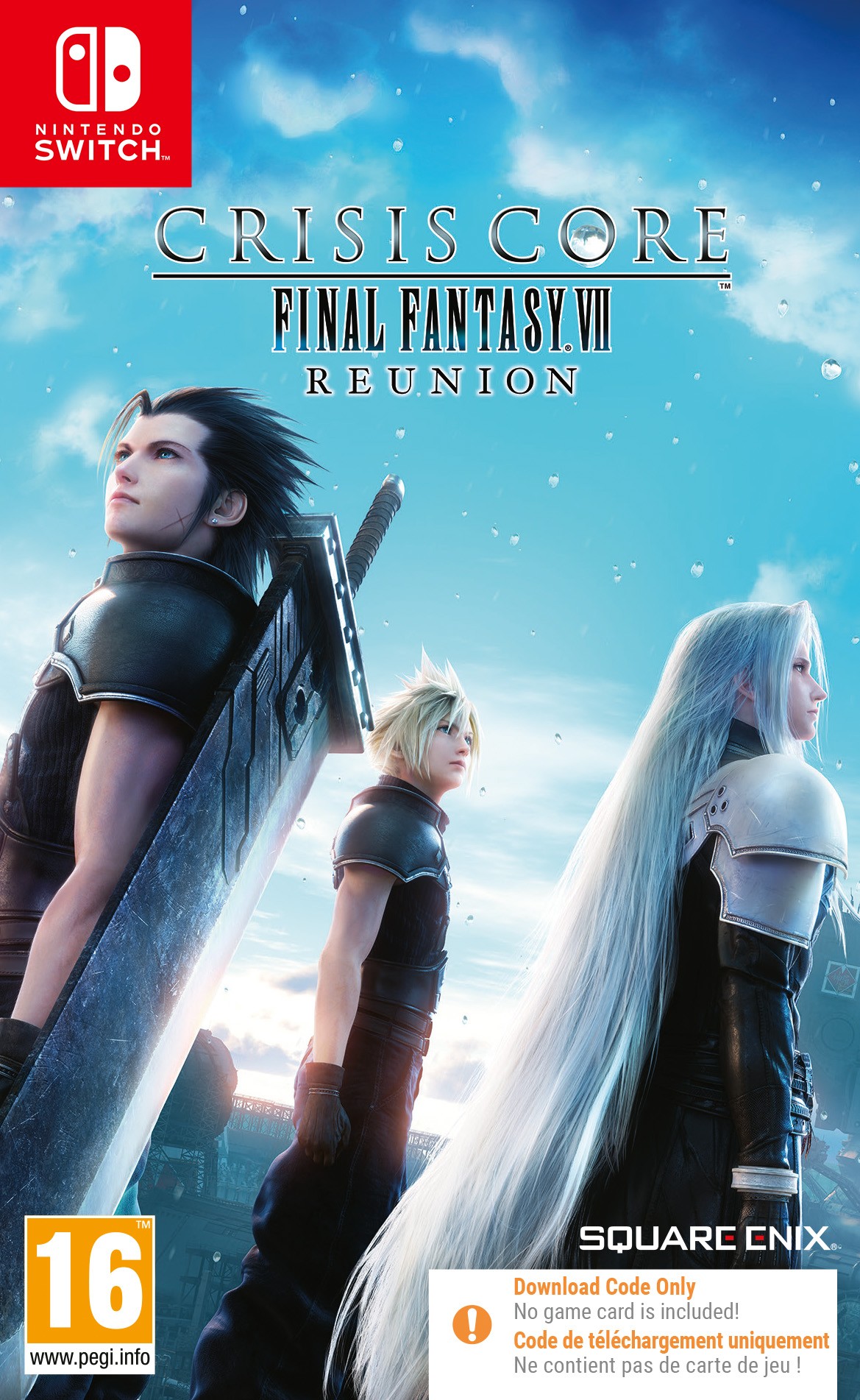 Nintendo Switch Crisis Core: Final Fantasy VII Reunion (Code in Box) afbeelding