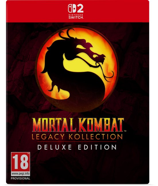 Nintendo Switch 2 Mortal Kombat: Legacy Kollection - Deluxe Edition afbeelding