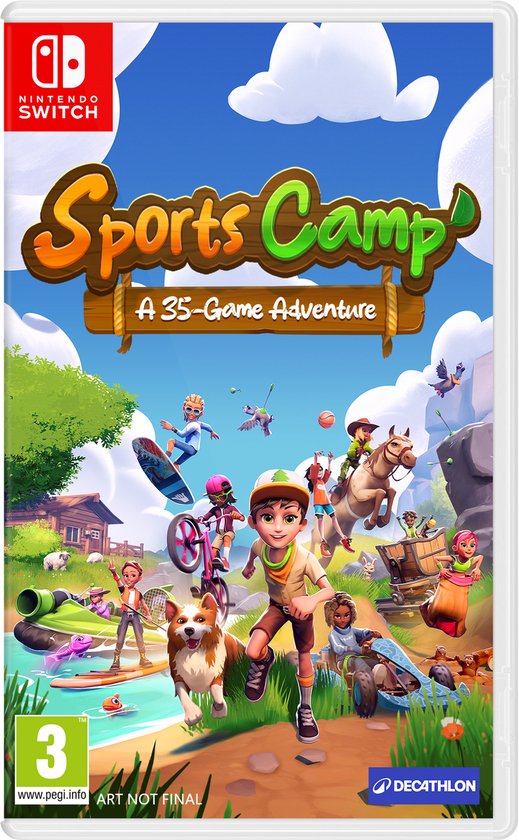 Nintendo Switch Sports Camp: A 35-Game Adventure afbeelding