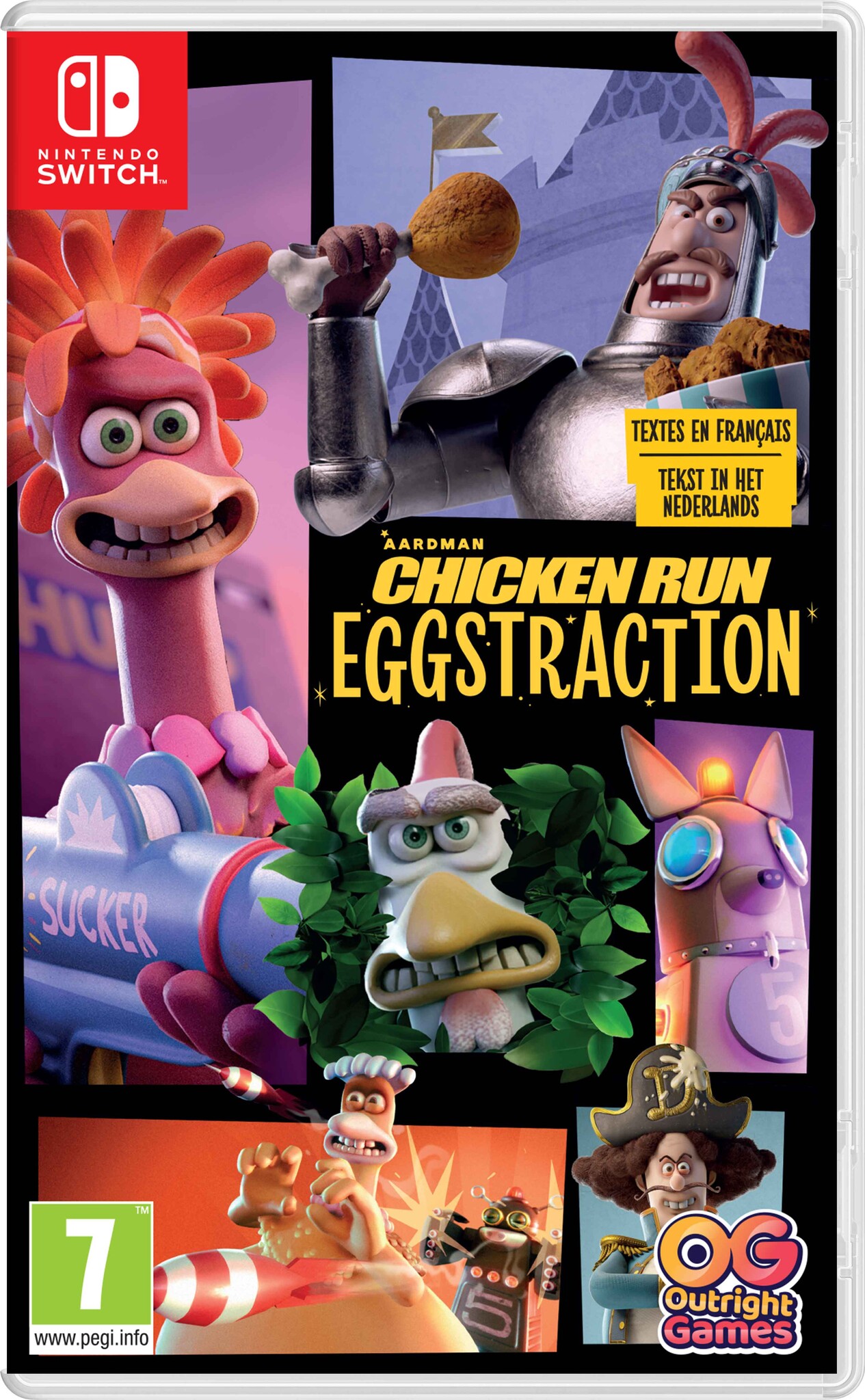 Nintendo Switch Chicken Run: Eggstraction afbeelding