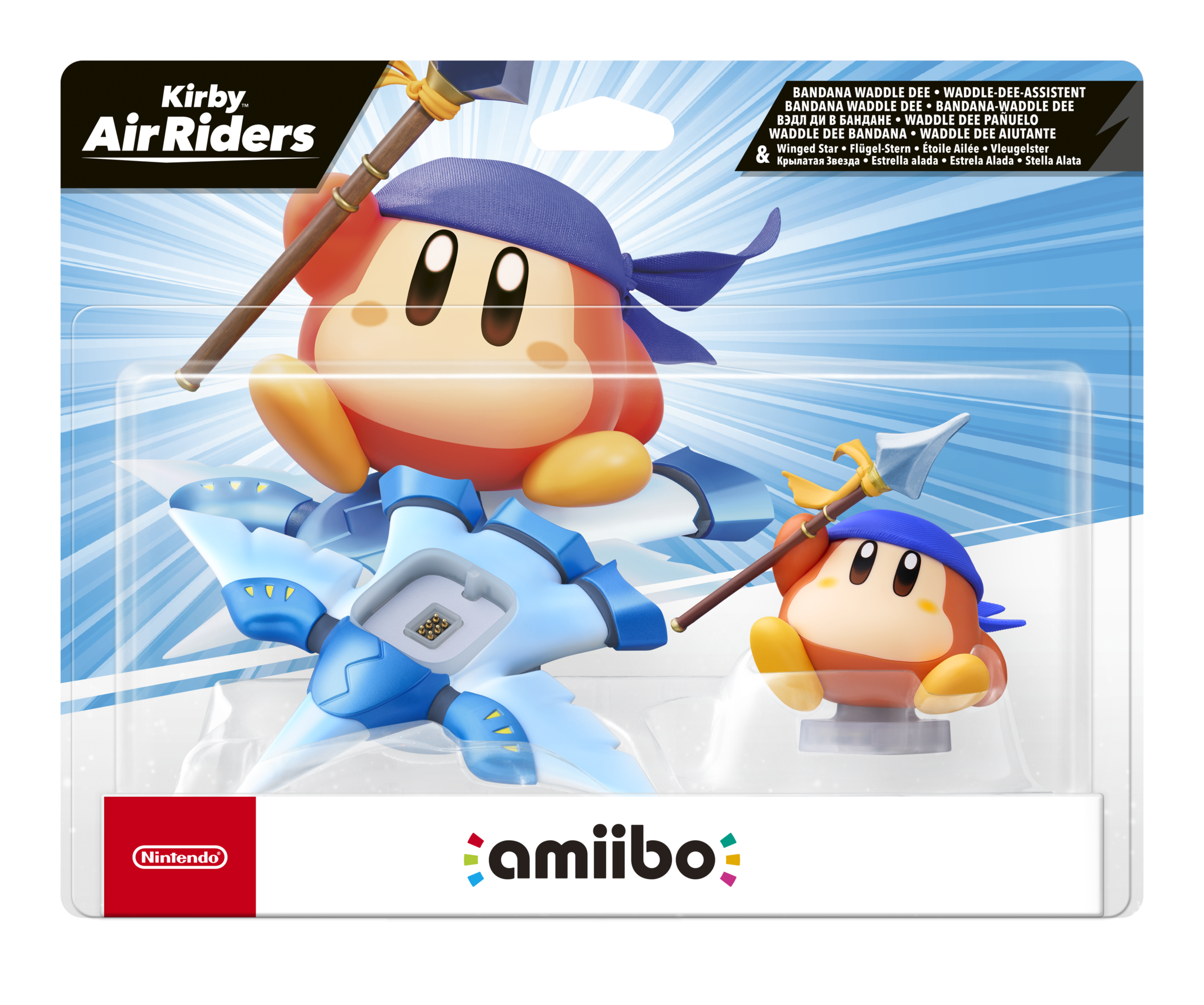 Nintendo Switch Amiibo Kirby Air Riders - Bandana Waddle Dee afbeelding