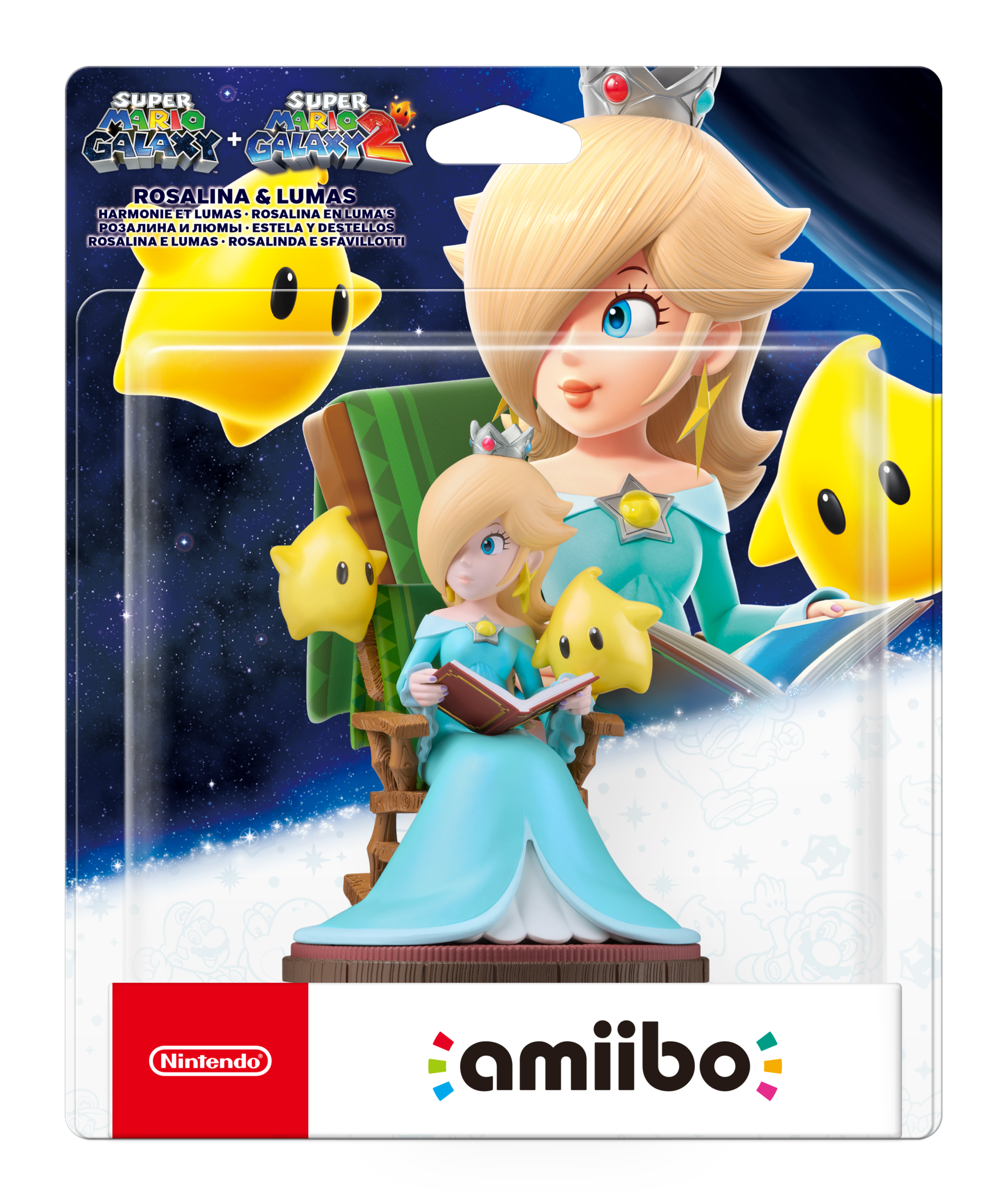 Nintendo Switch Amiibo Super Mario Galaxy + Super Mario Galaxy 2 - Rosalina & Lumas afbeelding