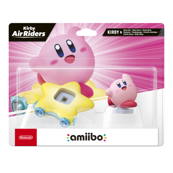 Nintendo Nintendo Switch Amiibo Kirby Air Riders - Kirby & Wrap Star