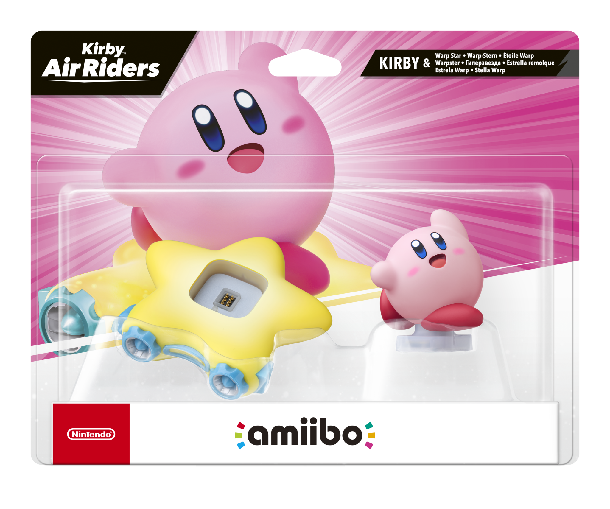 Nintendo Switch Amiibo Kirby Air Riders - Kirby & Wrap Star afbeelding