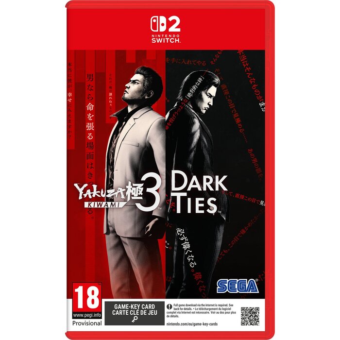 SEGA Nintendo Switch 2 Yakuza Kiwami 3 & Dark Ties