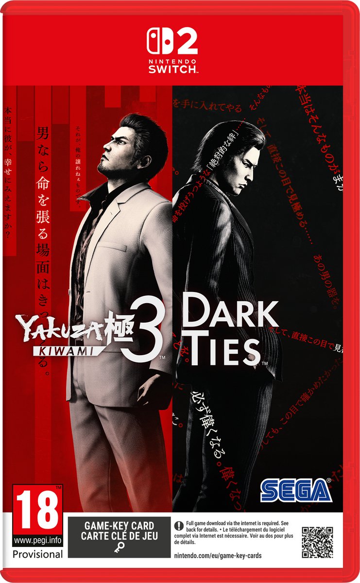 Nintendo Switch 2 Yakuza Kiwami 3 & Dark Ties + Pre-Order Bonus afbeelding